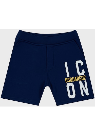 Dsquared2 Çocuk Short Dq0250-d002y Blue Saks Saks