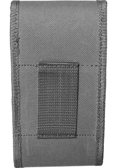 Lederax Ld170 Kanvas Kumaş Cırt Kapaklı Kemere Takılan Telefon Kı