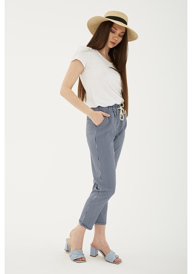 Fashion Friends Bayan Pantolon 25y0344k1 Lacivert Lacivert