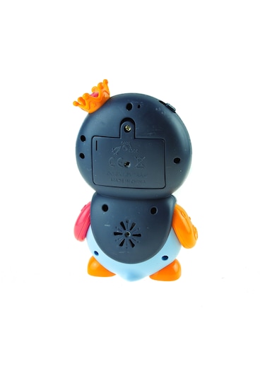 Oyuncak Penguen Işıklı Sesli Sevimli Penguen 16 Cm