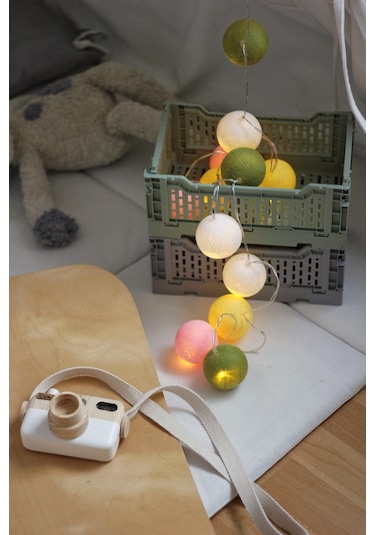 Colors Of Spring Işıklı Top Dekoratif Aydınlatma