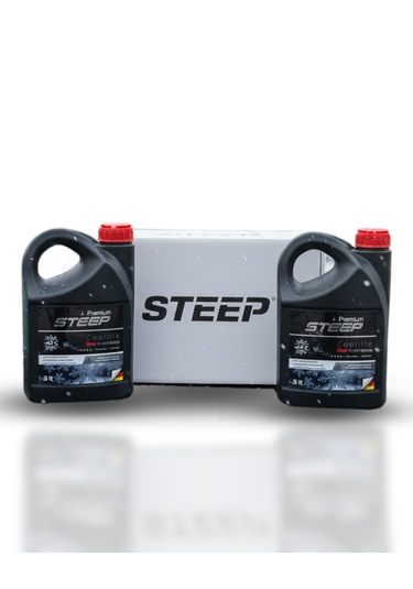 Steep Coollife Antifriz -42 Derece Kırmızı 3 Lt 2 Adet Kırmızı