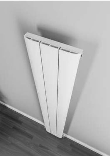 Warma Selanik Dikey Alüminyum Radyatör 280x1800 Pütürlü Antrasit 7946