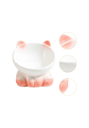 Homyl Kedi Mama Kasesi Minimalist Köpek Maması Ve Su Için