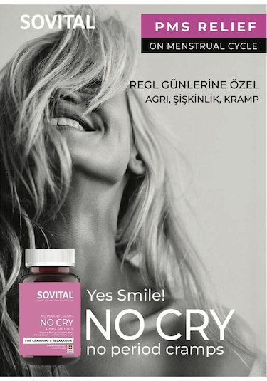 Sovital No Cry Regl Dönemine Özel 48 Kapsül
