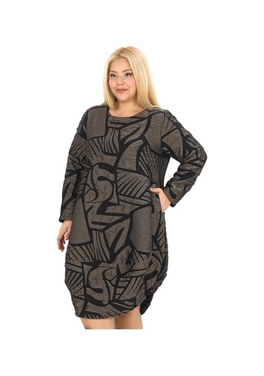 Zedd Plus 24635 Elbise Vizon