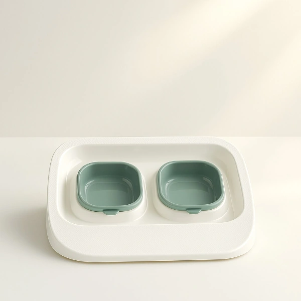 Mikopet Yeşil 2'si 1 Arada Mama Ve Su Kabı