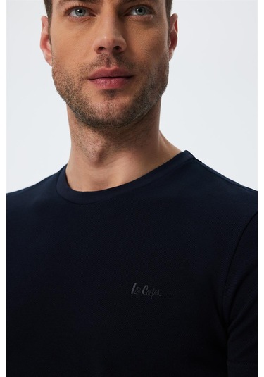 Lee Cooper Twıngos 2 Erkek Pike O Yaka T Shırt Lacivertvert 16195 Lacivertvert Lacivert