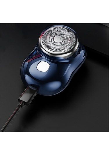 Elektrikli Tıraş Makinesi Usb Şarj Edilebilir Dijital Ekranlı Mini Seyahat Tıraş Makinesi, A