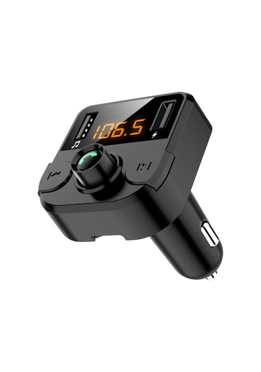 Willowhaven C7 Akıllı Araç Şarj Ve Müzik Çalar - Usb 3.1a Hızlı Şarj Ve Tf Kart Desteği - Siyah