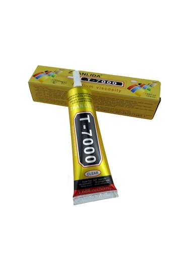 T7000 Zhanlında Tutkal Cep Telefonu Ekran Yapıştırıcısı 50Ml Siya