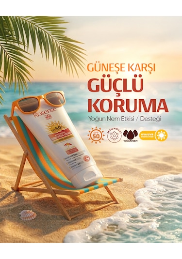 Rosense Güneş Kremi Spf 50+ 150 Ml Rosense