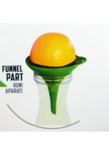 Şişeye Limon Sıkmak İçin Hunili Limon Narenciye Sıkacağı Sıkma Al