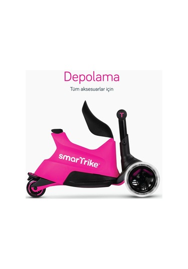 Smartrike Xtend Büyüyebilen Ride On Scooter 12 Ay - 12 Yaş Pembe