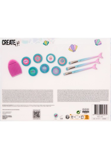 Create It Göz Farı Ve Far Fırçası Seti - Mermaid