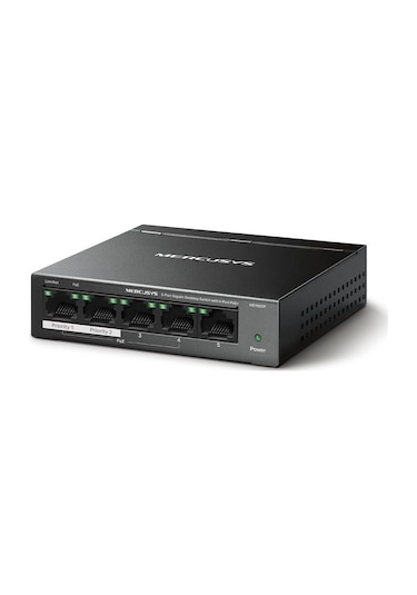 Tp-Link MS105GP 5 Port Gigabit 4 Port PoE 65 W Yönetilemez Switch