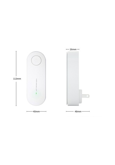 Geekyou Ev İçin Ultrasonik Uçucu, Akar Ve Fare Kovucu - Radyasyonsuz, 90-220v, 80-100 M² Etki Alanı, Pembe