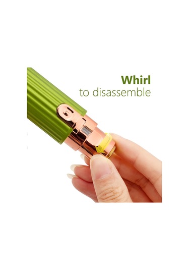 Şarj Edilebilir Elektrikli Kaş Düzeltici Epilatör Yeşil Diğer