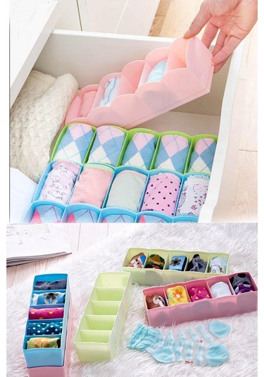 Periboia Çekmece Düzenleyici Organizer Çok Renkli