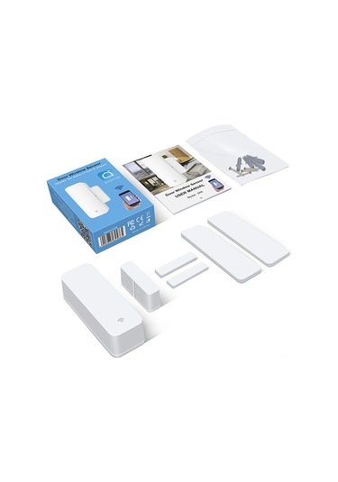 Moly Tuya Wifi Pencere Kapı Sensörü, Akıllı Ev Güvenlik Alarmı Ds06, Ofis-ev Koruması