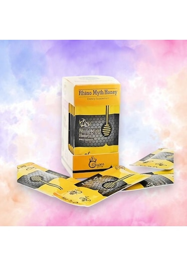 Rhino Vip Gold Myth Honey 3'lü 12 x 7 G