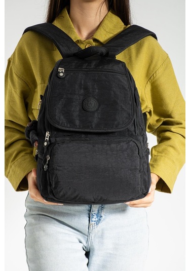 Orta Boy Ultra Hafif Sırt Çantası Siyah Model: 571-3f - Siyah