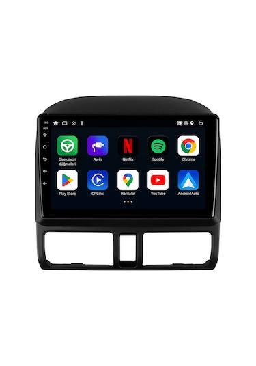 Honda Cr-v 2002-2006 Android Multimedya Carplay Android Auto Navigasyon 10gb Ram 256gb Pro 9"