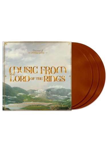 Lord Of The Rings Trilogy Brown Vinyl / 3x Plak