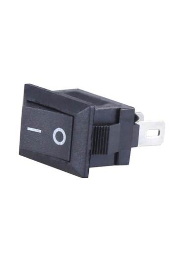 Yükseltici Anahtarı 2 Pin Siyah 3a 250v Tk 91 Ic-120 Go5060
