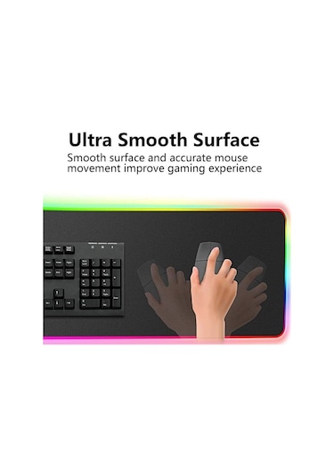 Unico Rgb Led Işıklı Gaming Mouse Pad 80X 30Cm Mp-0778