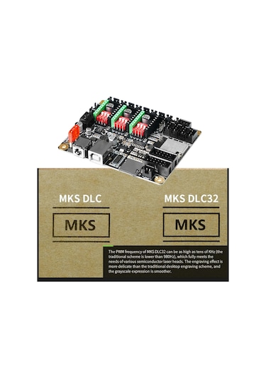 Mufunye Twotrees Mks Dlc32 V2.1 32-bit Cnc Lazer Engraver Ana Kartı, Esp32 Mcu, 4 Eksen, 20w Lazer Desteği, Grbl Firmware
