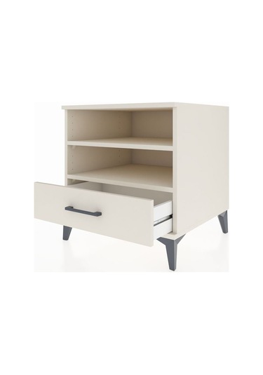 Kronos Komodin 2 Raflı Tek Çekmeceli 60x59x64 Aytaşı-aytaşı Aytaşı