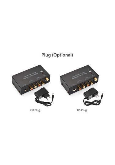 Maiyame Güç Anahtarına Sahip M/m Phono Ön Amfisi Ultra Kompakt Phono Ön Amfisi Pikap Ön Amfisi Rca 1/4 İnç Trs Arayüzü