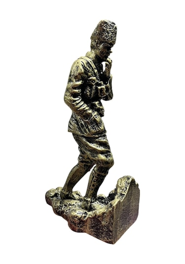 Atatürk Kocatepe Dekoratif Biblo Heykel