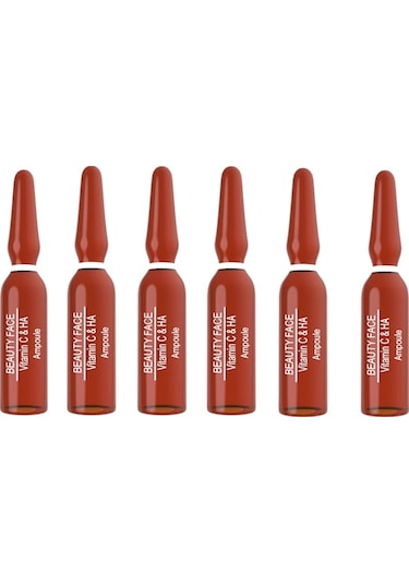 Beauty Face Vitamin C Ha Ampul Serum 6 x 2 ML