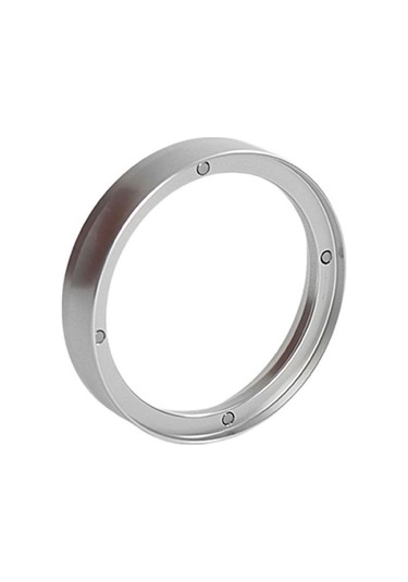 Gümüş 4 Mıknatıslı Huni, Dökülmeyi Önleyen, Dağınıklık Önleyici Bira Barista Onaylı Espresso Aracı 53mm