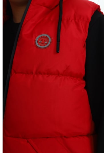 Toontoy Erkek Çocuk Göğsü Armalı Şişme Yelek Kırmızı