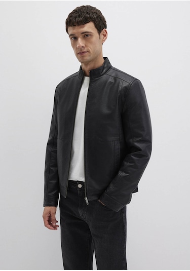 Mavi Siyah Erkek Ceket M0110548-71379 Siyah