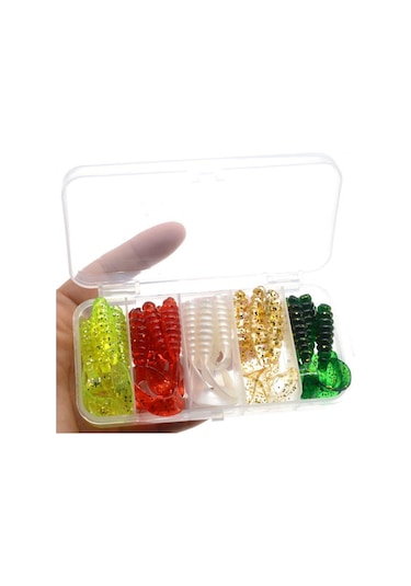 PROFISHER Silika Jel Sahte Yumuşak Yem 6 cm 1,8 gr Plastik Kutuda