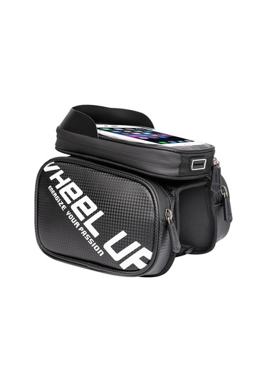 Wheelup 6.5 Inç Dokunmatik Ekran Bisiklet Çantası Su Geçirmez Telefon Çerçevesi Üst Tüp Bisiklet Çantası Çok Renkli