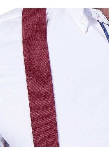 Tudors Erkek Pantolon Askısı Bordo