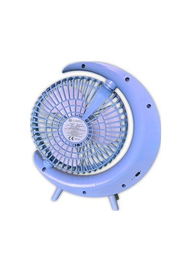 S24 Taşınabilir Masaüstü Mavi Usb Fan