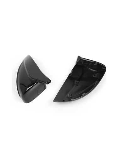 Tenfowee 2014-2019 Audi A3 İçin Parlak Siyah Abs Yan Ayna Kapakları Gz.fk048gl/r Lh Yedek Parça
