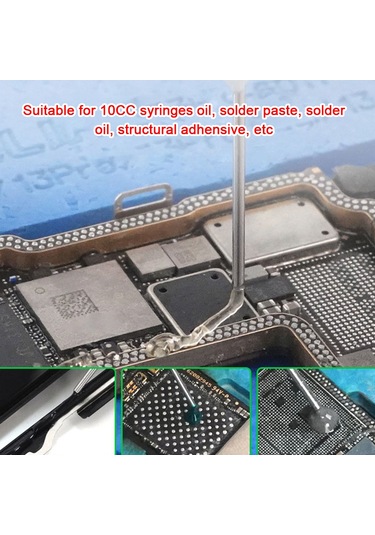 Geeksen Manuel Kaynak Yağı Güçlendirici Alet Pres Tipi Yardımcı Alet Pratik Yağ Püskürtü Silikon Tabancası