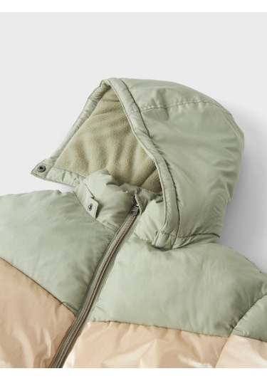 Name It Nkfmille Unisex Çocuk Şişme Mont Yeşil