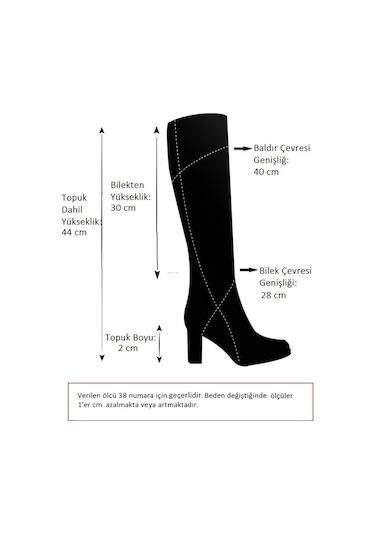 Fox Shoes Lacivert Süet Kadın Çizme E726203402