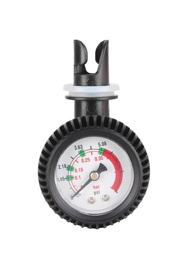 Lemestar Nylon材质 0-5psı 充气艇皮划艇冲浪板专用气压测量表 - 安全耐用压力测试工具