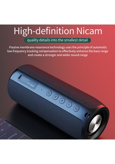 Yifomall "zealot S51 Taşınabilir Bluetooth Hoparlör: 10w Güçlü Ses, Ipx5 Su Geçirmez, 8 Saat Çalma Süresi, Tws Bağlantı"