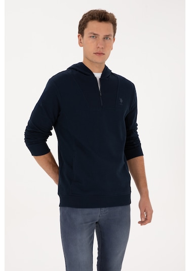 U.s. Polo Assn. Erkek Lacivert Sweatshirt 50316391-vr033 Lacivert
