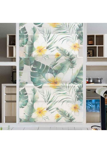 Suntek Tropikal Stil Lekeli Cam Filmi Gizlilik Buzlu Etiket 2.